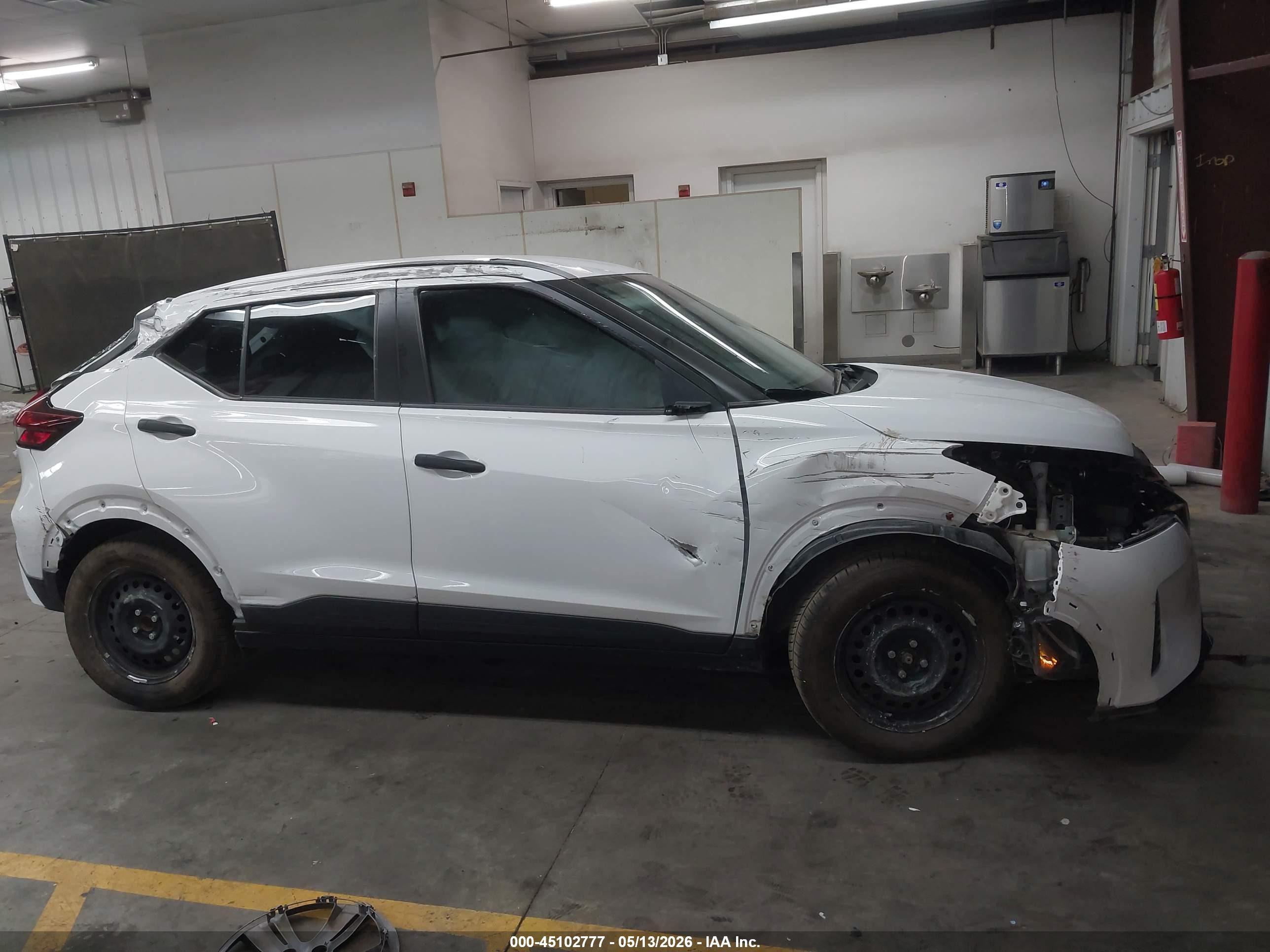 2023 Nissan Kicks S Xtronic Cvt White vin: 3N1CP5BV4PL560263