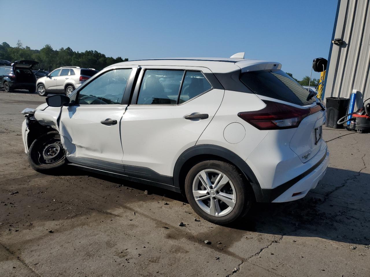 2021 Nissan Kicks S White vin: 3N1CP5BV5ML532676