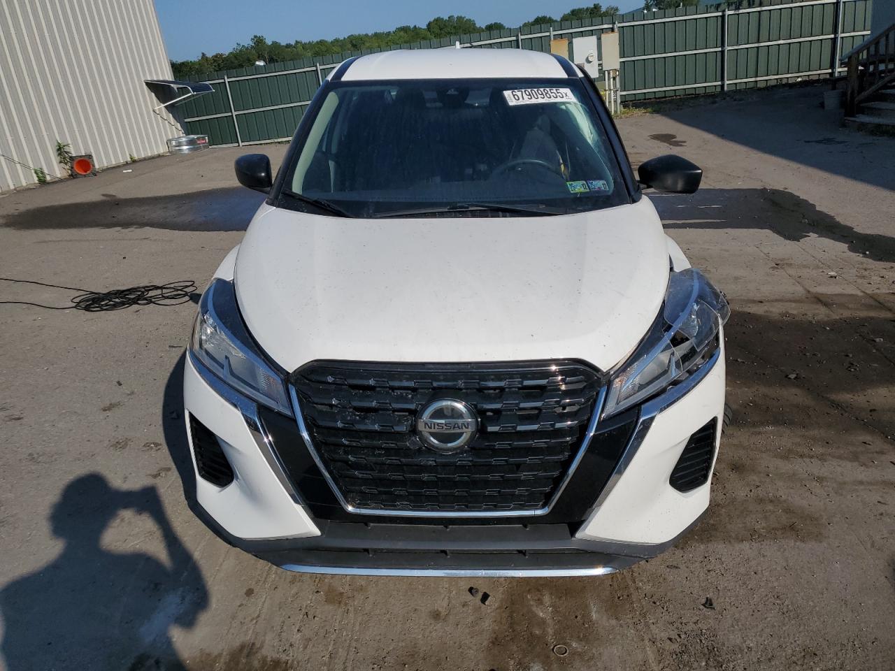 2021 Nissan Kicks S White vin: 3N1CP5BV5ML532676
