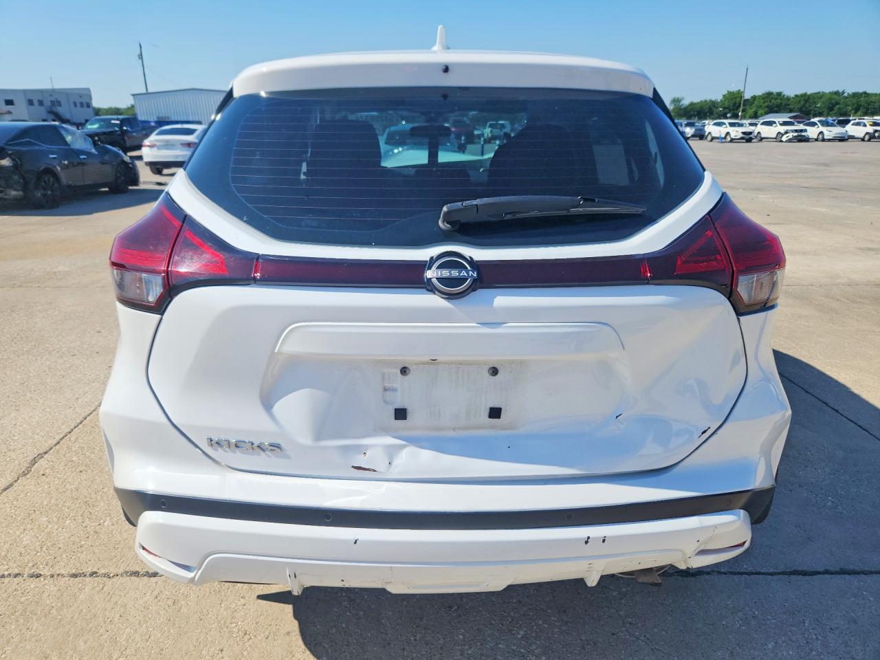 2023 Nissan Kicks S White vin: 3N1CP5BV5PL572485