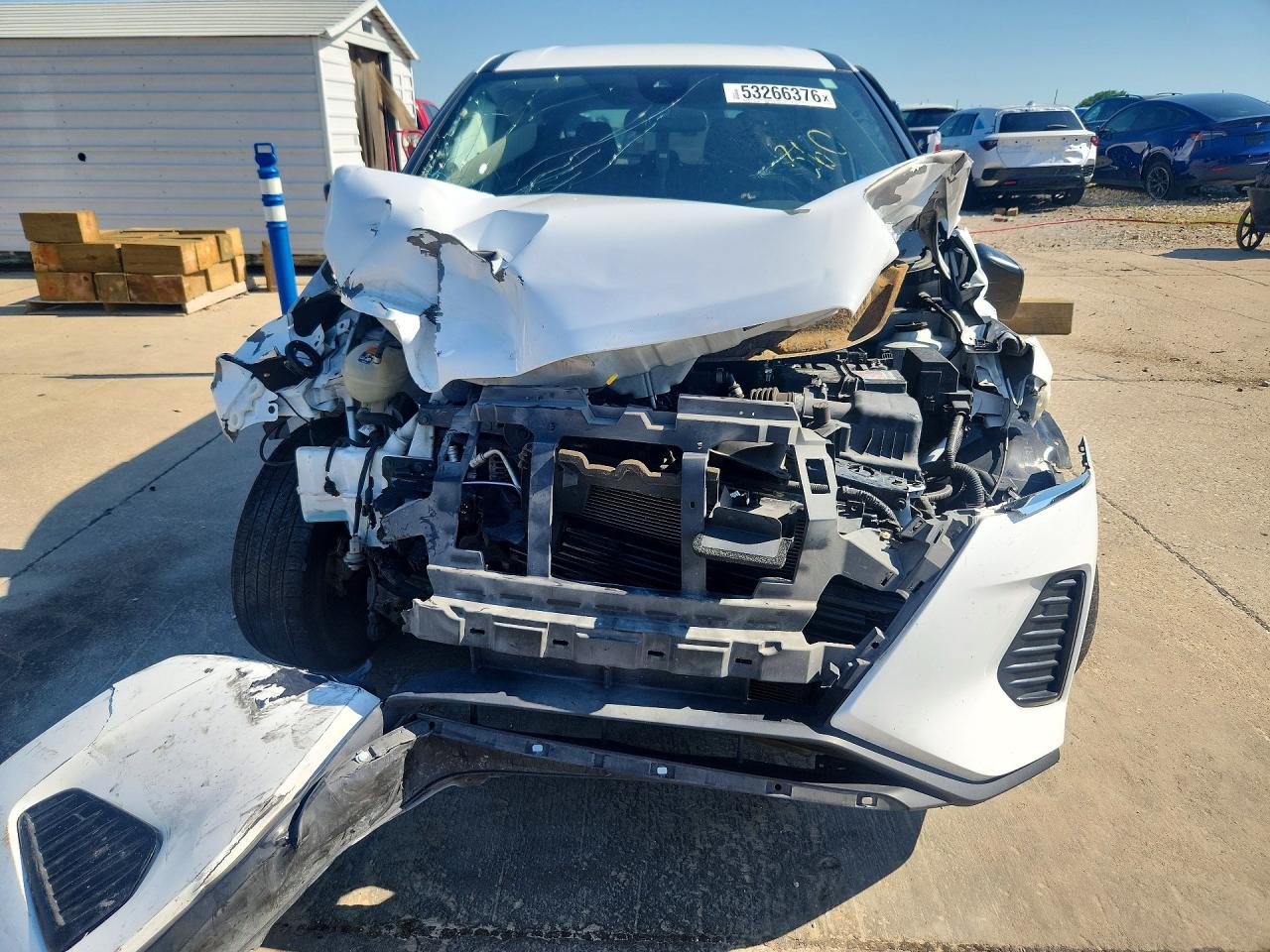 2023 Nissan Kicks S White vin: 3N1CP5BV5PL572485