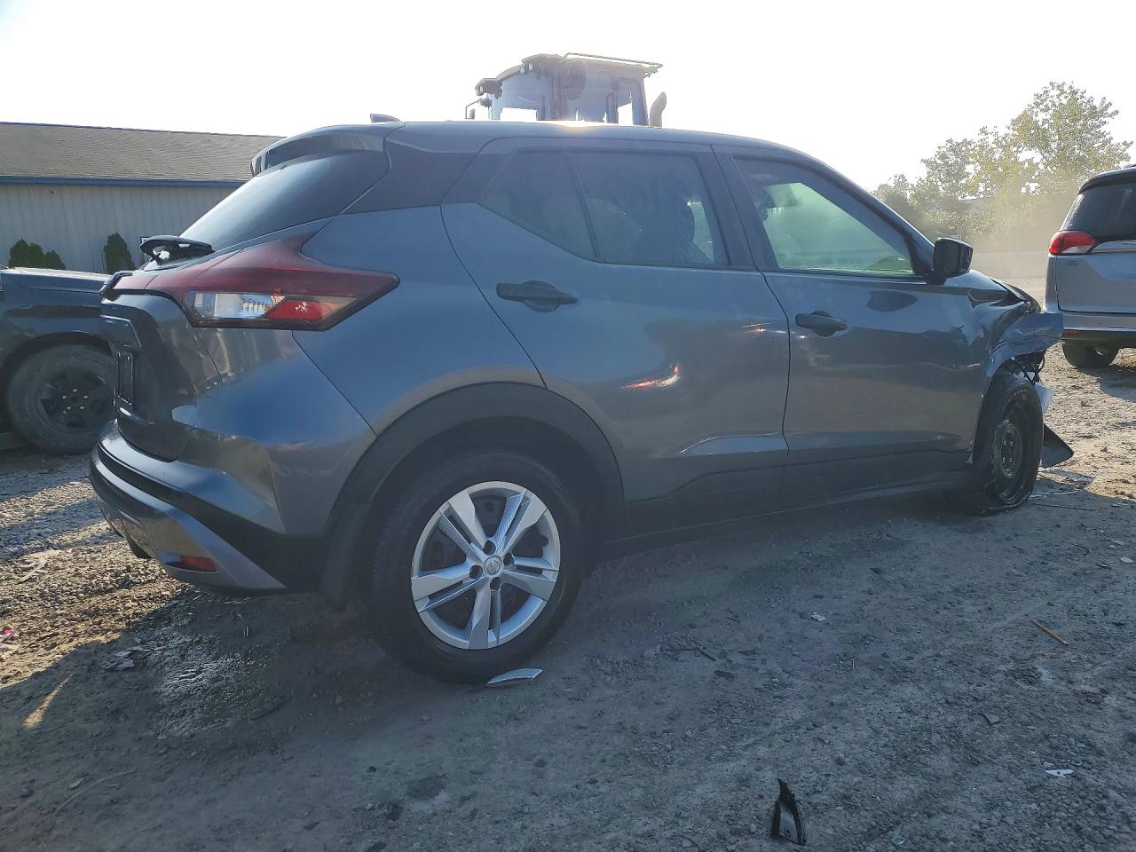 2024 Nissan Kicks S Gray vin: 3N1CP5BV5RL593548