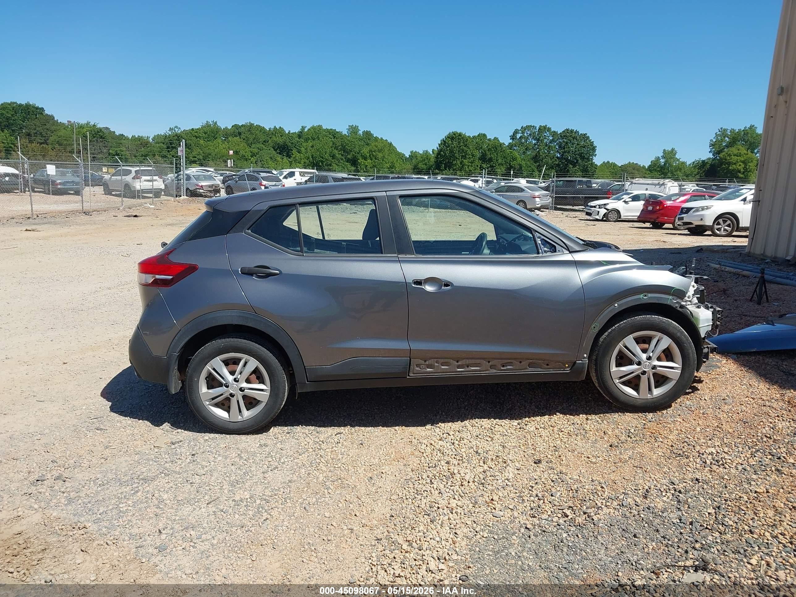 2020 Nissan Kicks S Xtronic Cvt Gray vin: 3N1CP5BV6LL534645