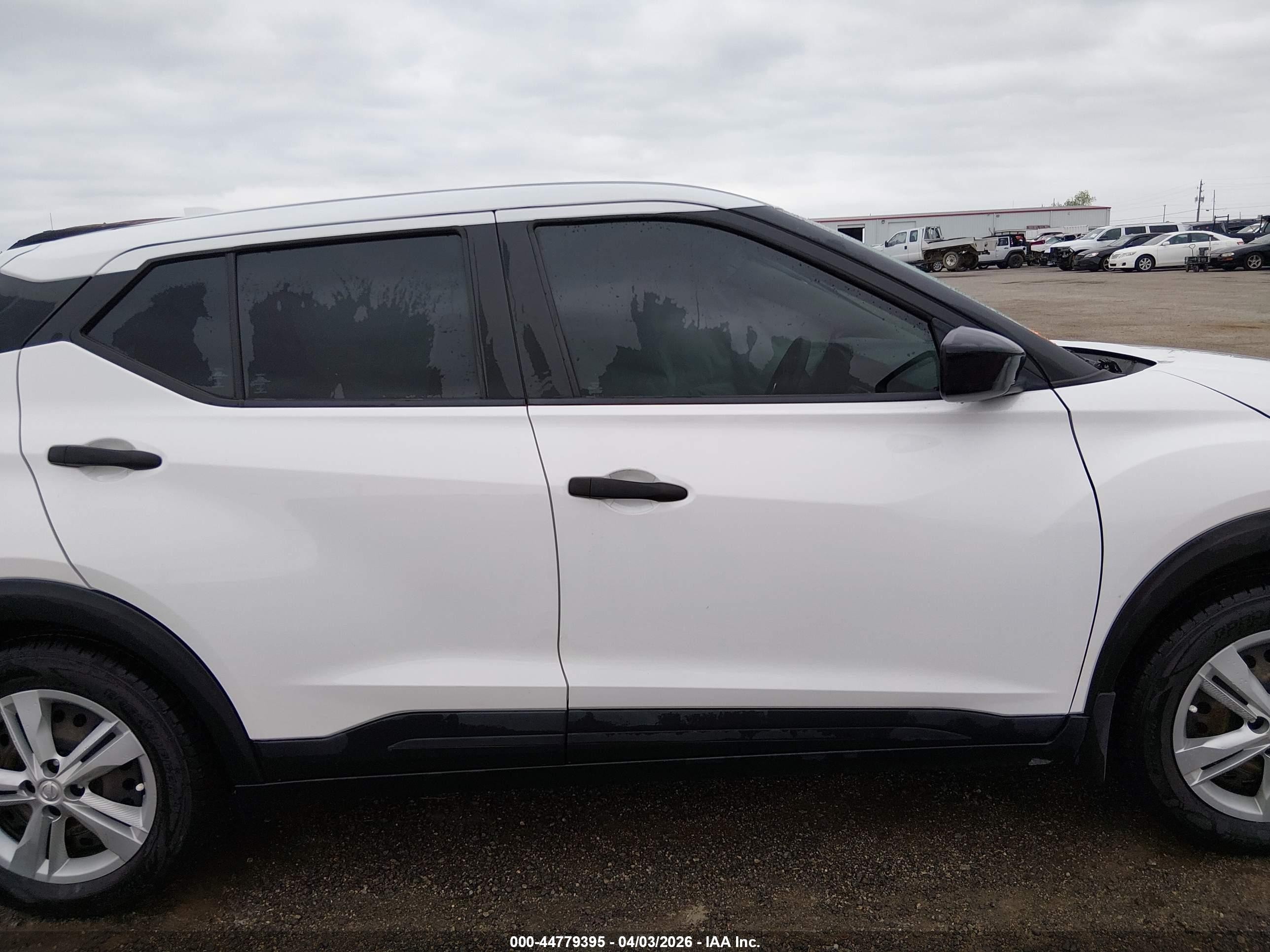 2021 Nissan Kicks S Xtronic Cvt White vin: 3N1CP5BV6ML564536