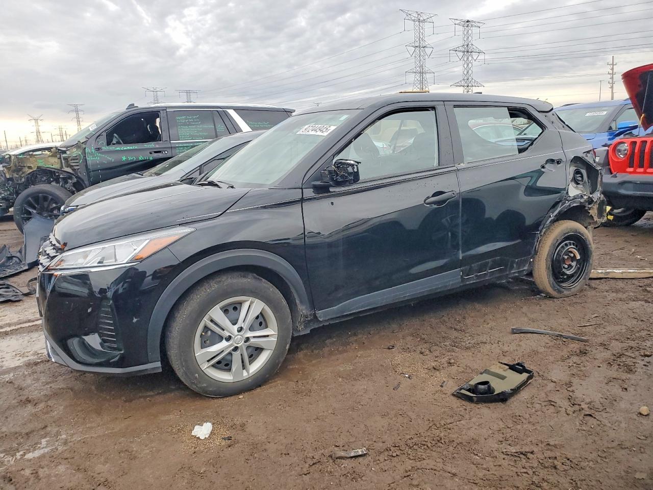 2024 Nissan Kicks S Black vin: 3N1CP5BV6RL545850