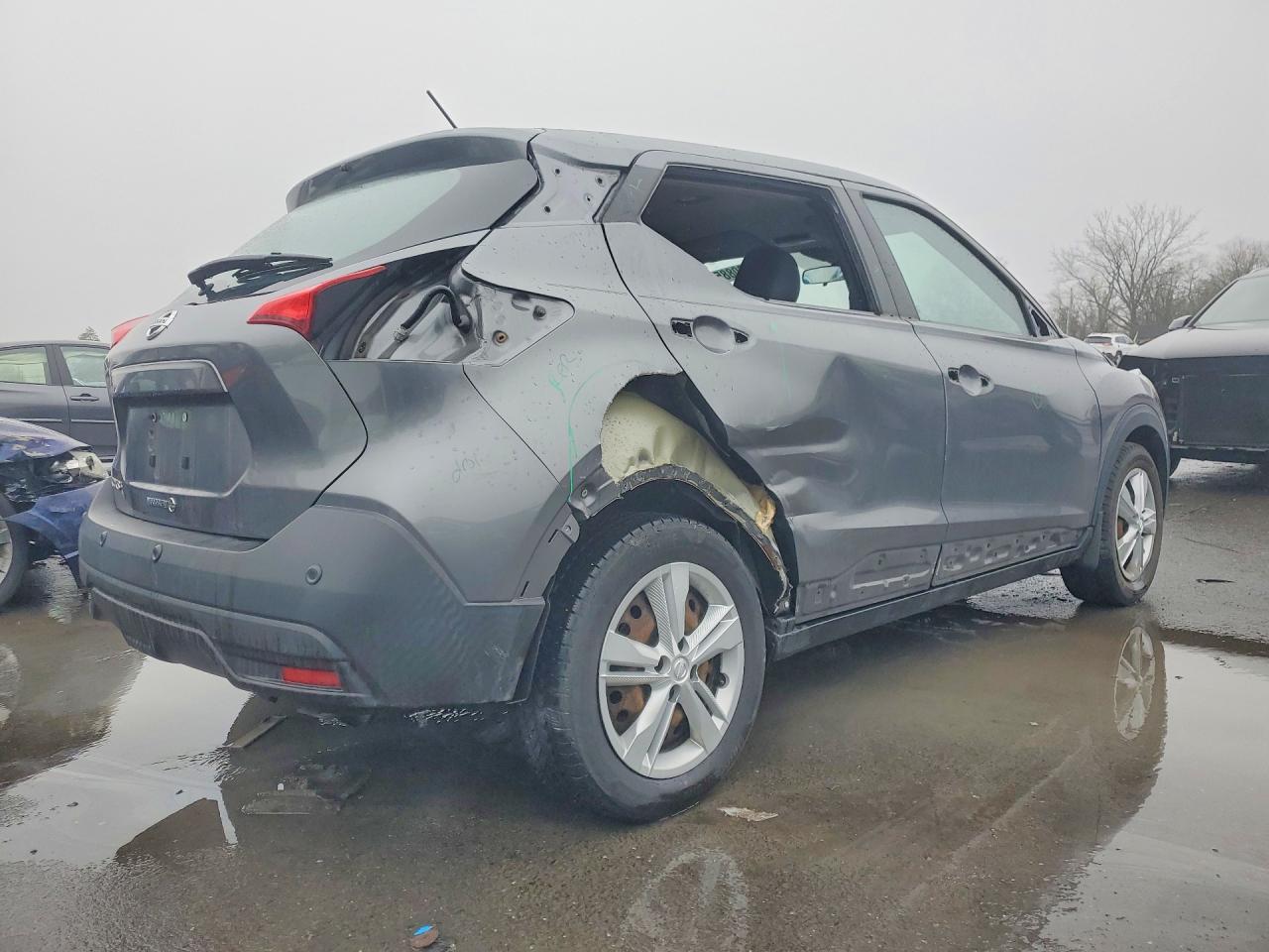 2020 Nissan Kicks S Gray vin: 3N1CP5BV7LL549641