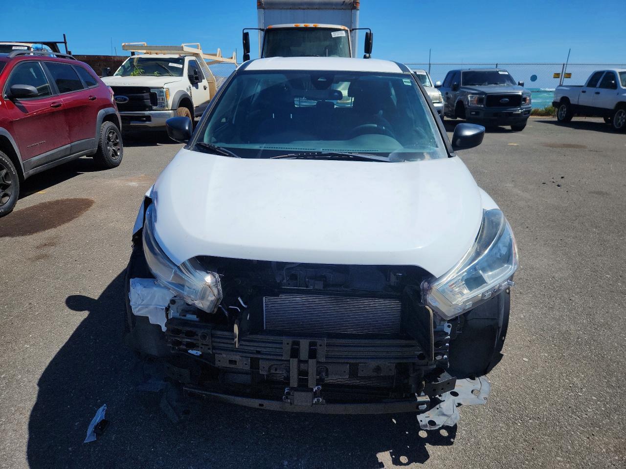 2020 Nissan Kicks S White vin: 3N1CP5BV8LL501422