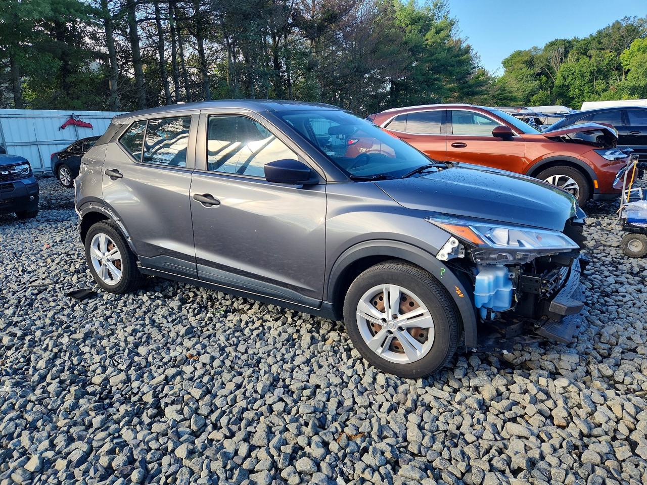 2021 Nissan Kicks S Gray vin: 3N1CP5BV8ML539931