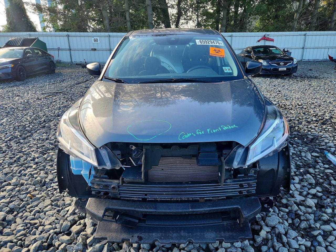 2021 Nissan Kicks S Gray vin: 3N1CP5BV8ML539931