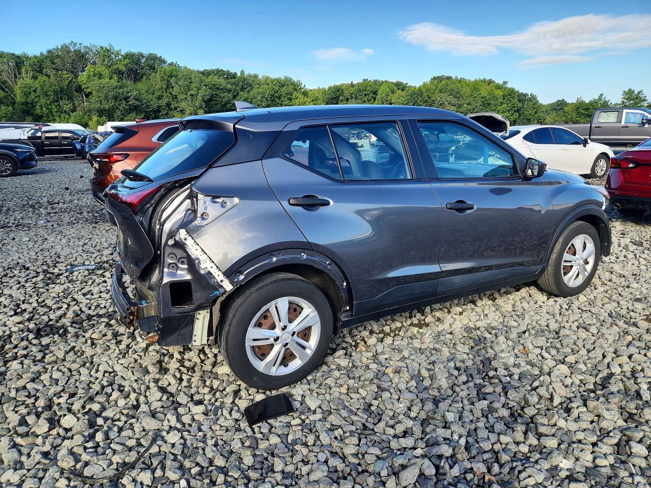 2021 Nissan Kicks S Gray vin: 3N1CP5BV8ML539931