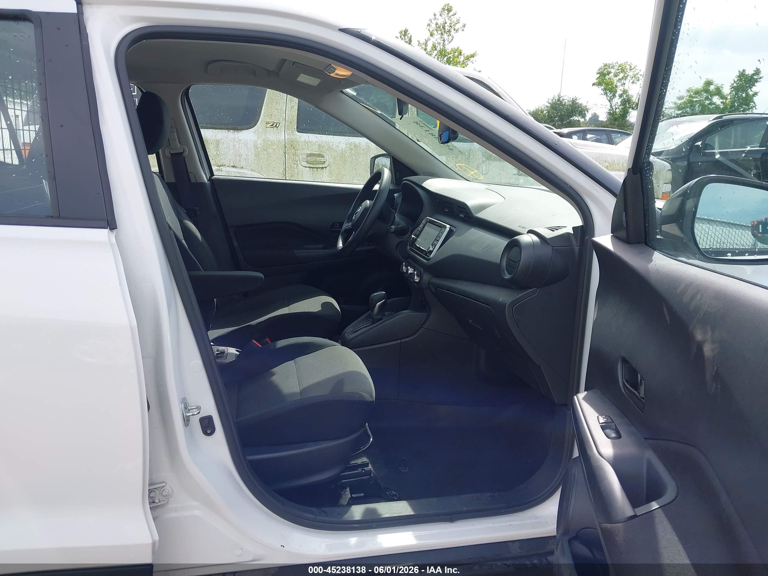2024 Nissan Kicks S Xtronic Cvt White vin: 3N1CP5BV8RL505267