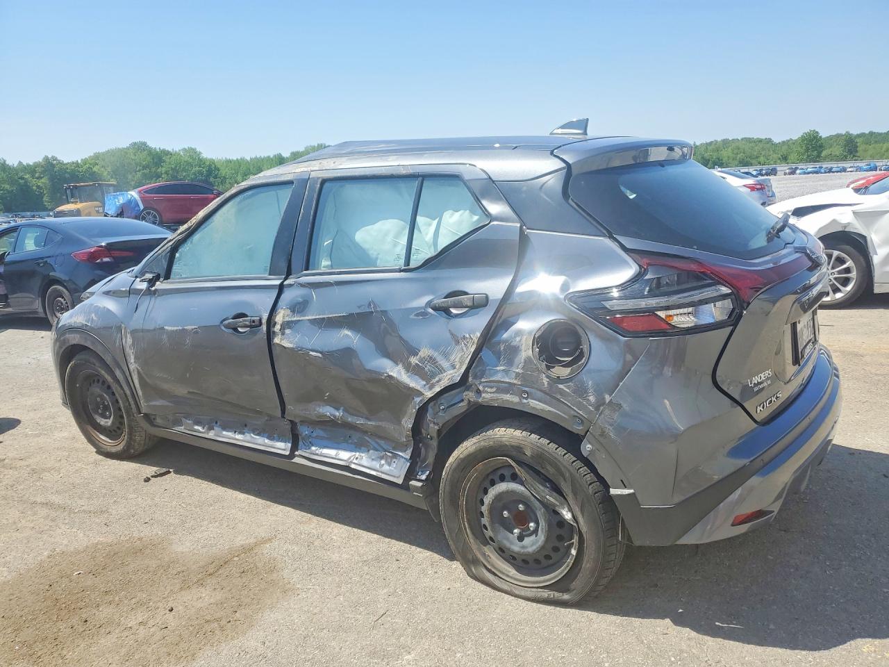 2024 Nissan Kicks S Gray vin: 3N1CP5BV8RL538172