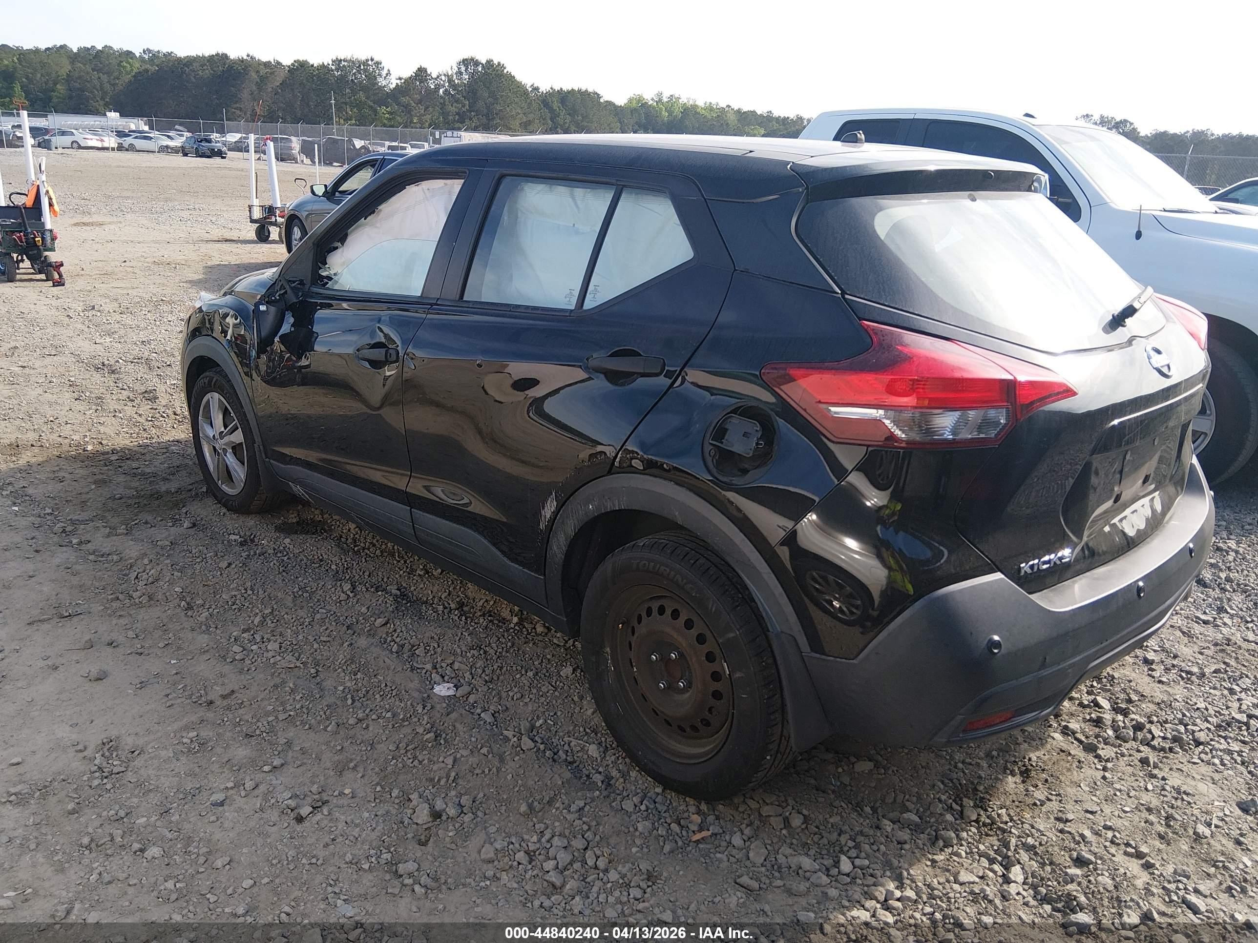 2020 Nissan Kicks S Xtronic Cvt Черный vin: 3N1CP5BV9LL558518