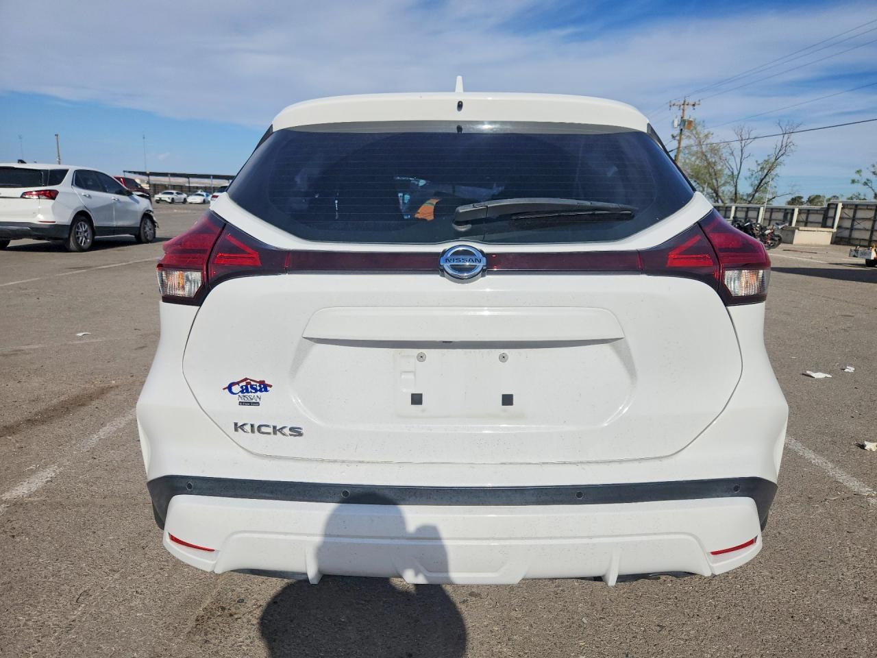 2021 Nissan Kicks S White vin: 3N1CP5BVXML508213