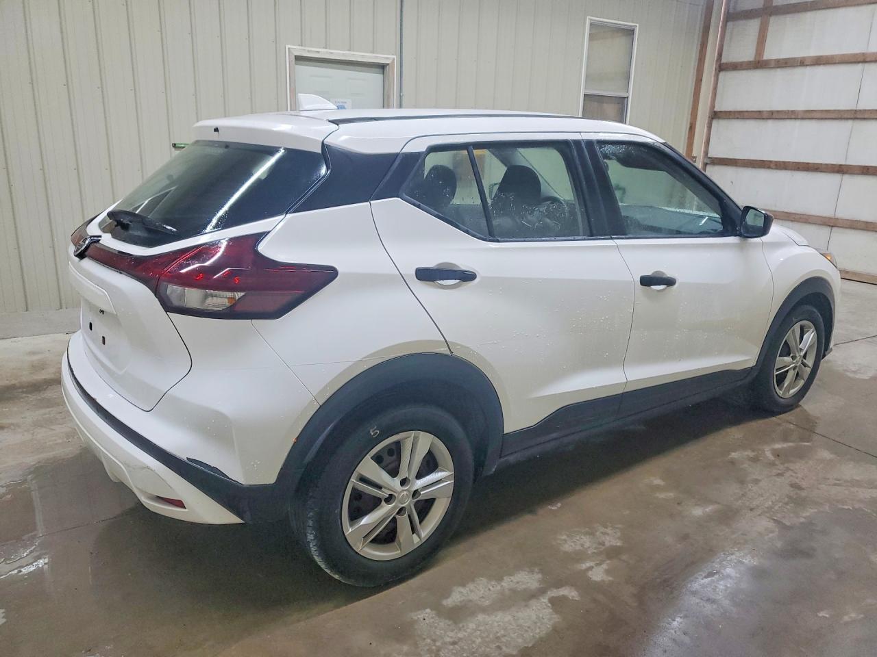2021 Nissan Kicks S White vin: 3N1CP5BVXML549523