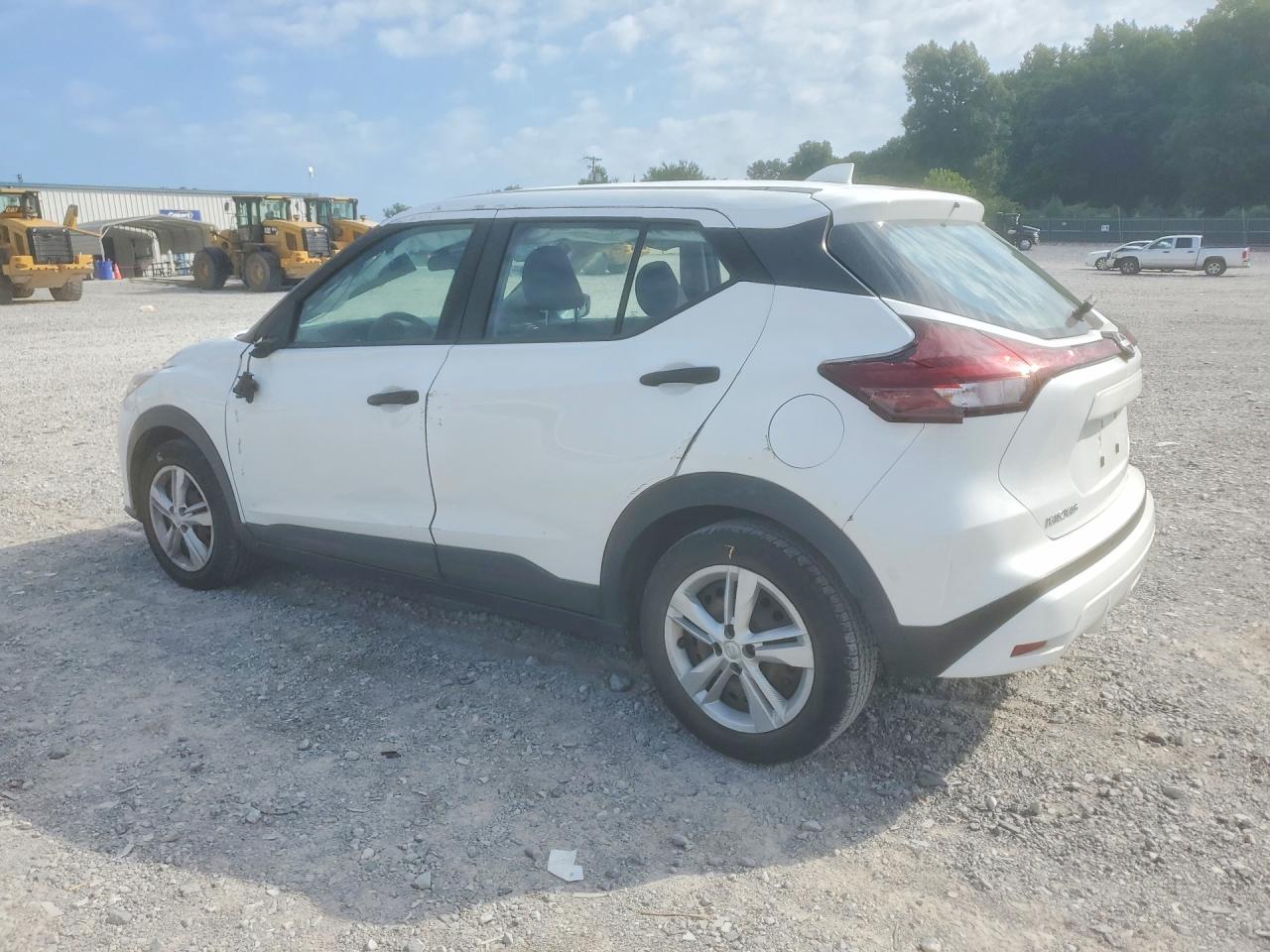 2022 Nissan Kicks S White vin: 3N1CP5BVXNL521108