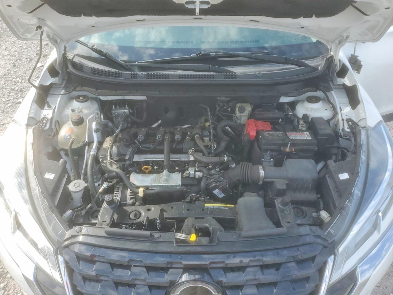 2022 Nissan Kicks S White vin: 3N1CP5BVXNL521108