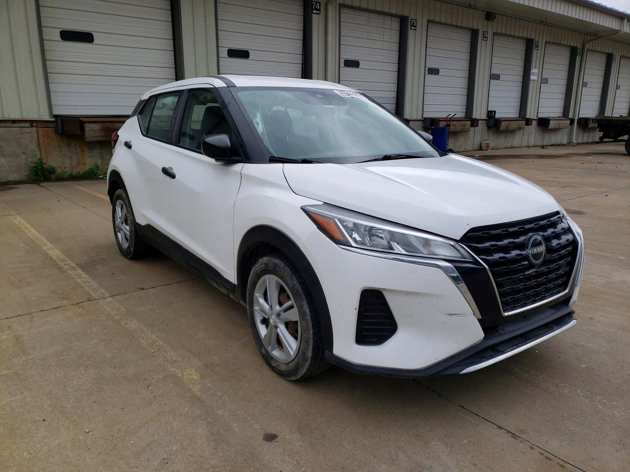 2023 Nissan Kicks S White vin: 3N1CP5BVXPL467439
