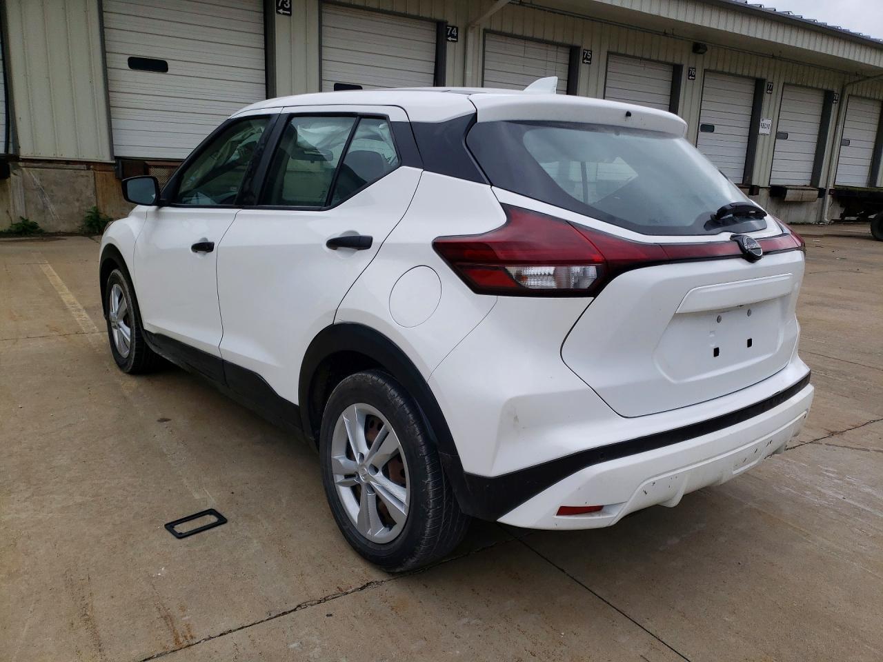 2023 Nissan Kicks S White vin: 3N1CP5BVXPL467439