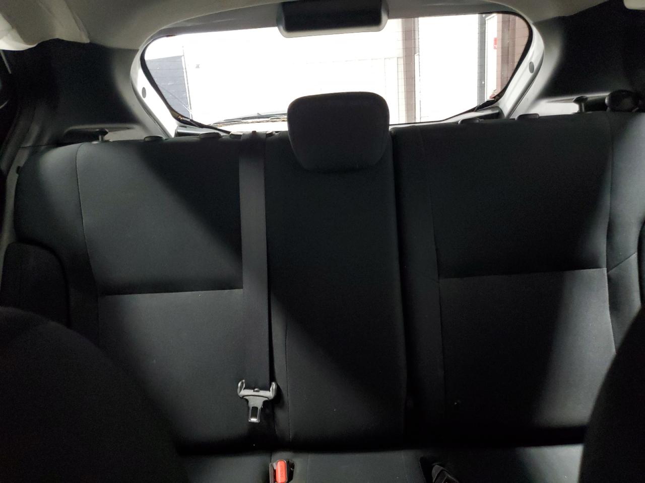 2023 Nissan Kicks S White vin: 3N1CP5BVXPL467439 Damage: Left Rear Headrest, Missing, Replacement Required