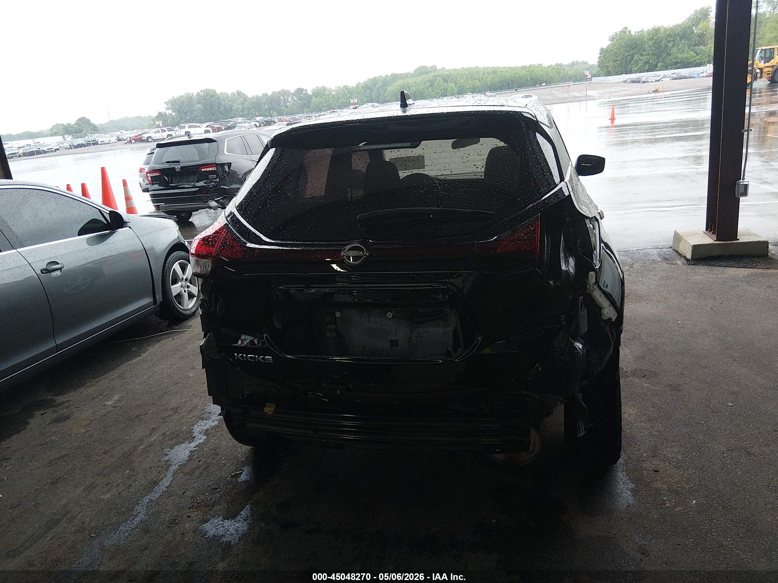 2024 Nissan Kicks S Xtronic Cvt Черный vin: 3N1CP5BVXRL506646