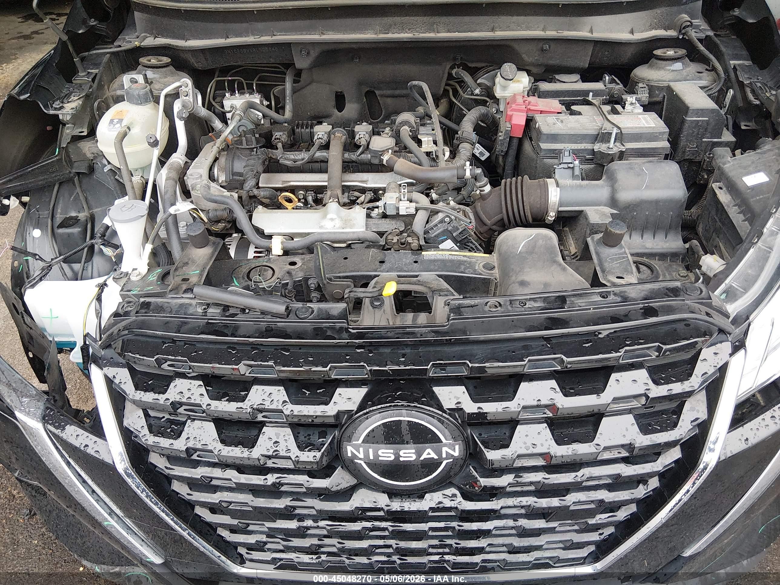 2024 Nissan Kicks S Xtronic Cvt Черный vin: 3N1CP5BVXRL506646