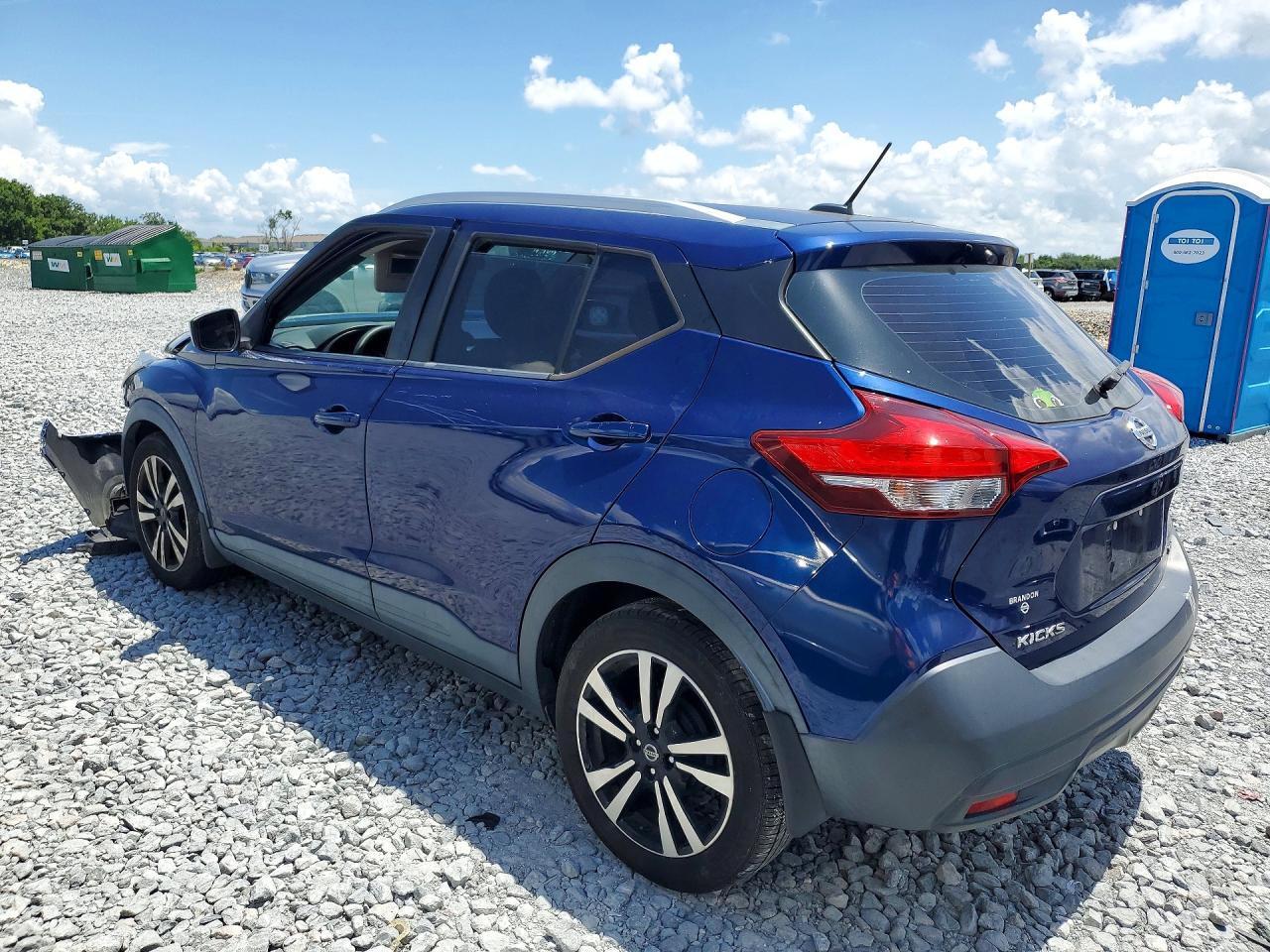 2019 Nissan Kicks Sv Blue vin: 3N1CP5CU1KL523525