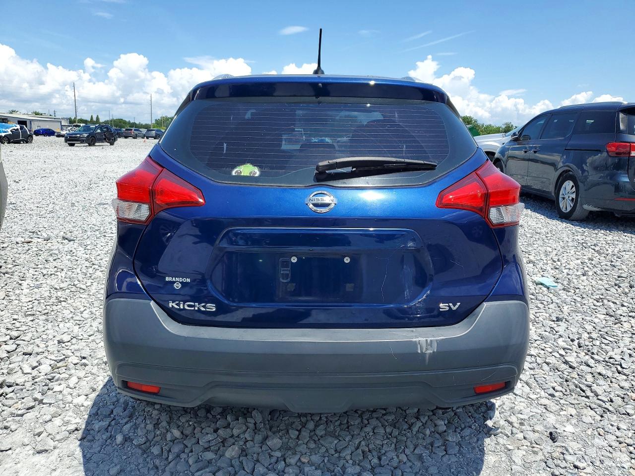 2019 Nissan Kicks Sv Blue vin: 3N1CP5CU1KL523525
