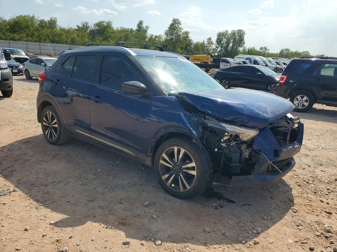 2019 Nissan Murano Blue vin: 3N1CP5CU3KL499941