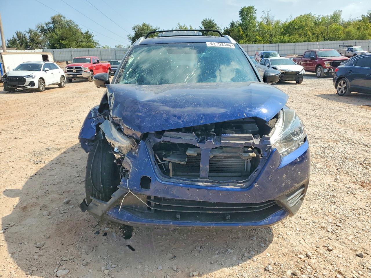2019 Nissan Murano Blue vin: 3N1CP5CU3KL499941