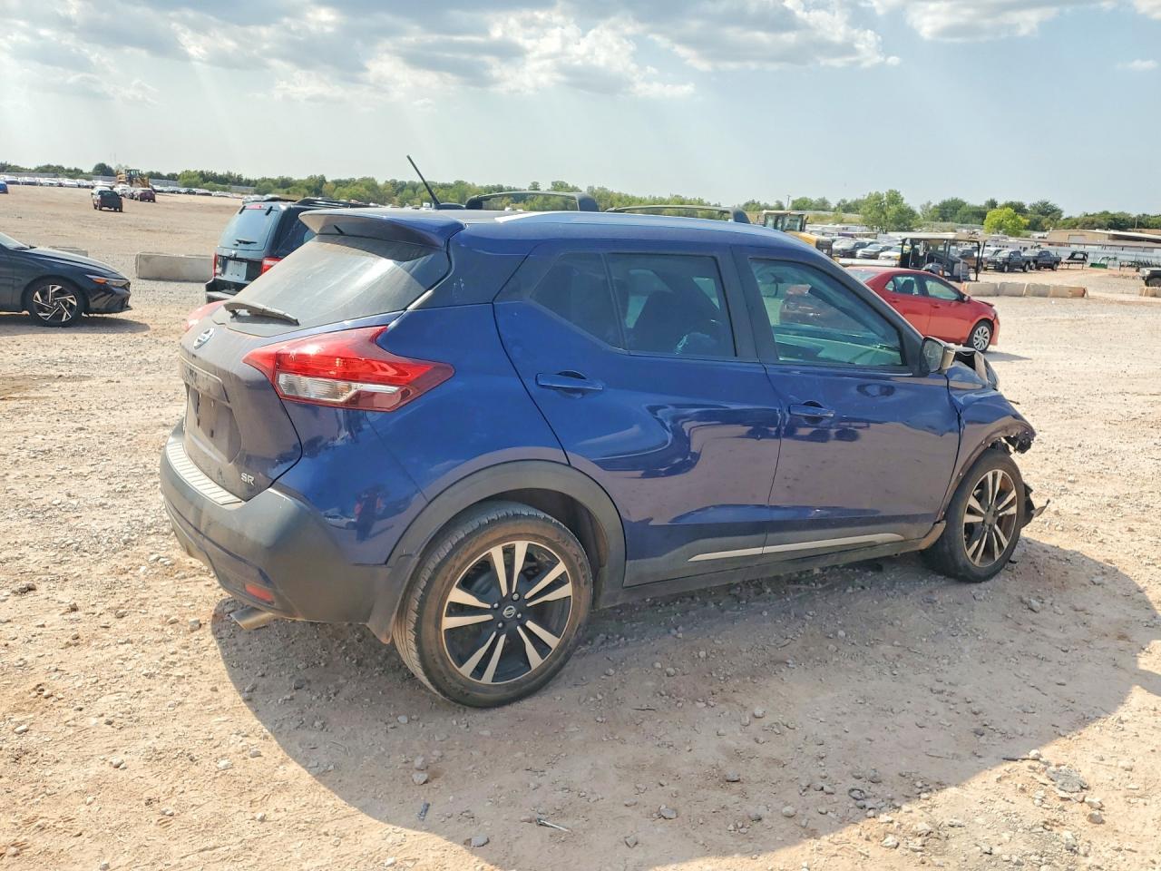 2019 Nissan Murano Blue vin: 3N1CP5CU3KL499941