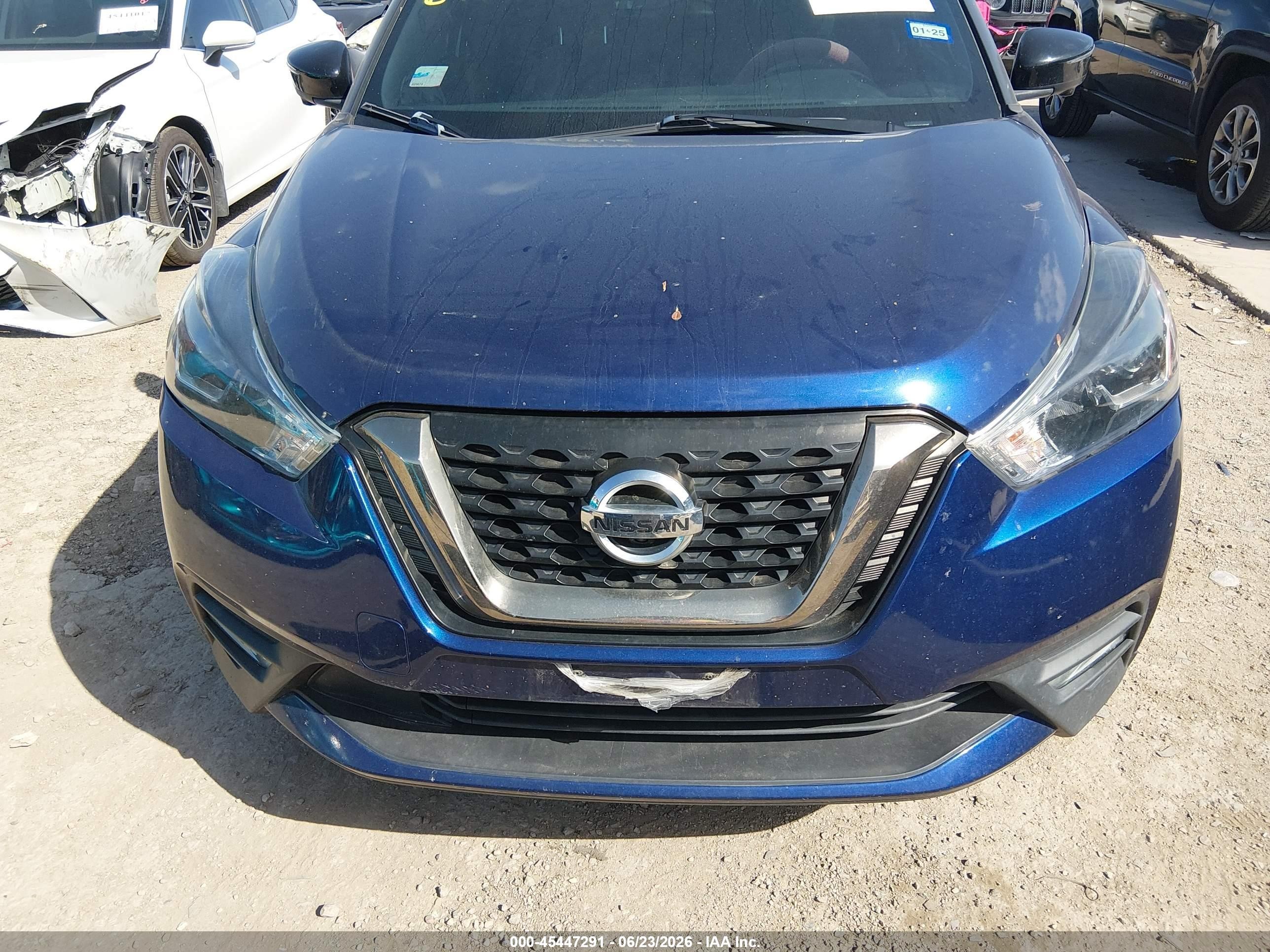 2019 Nissan Kicks Sr Blue vin: 3N1CP5CU3KL533425