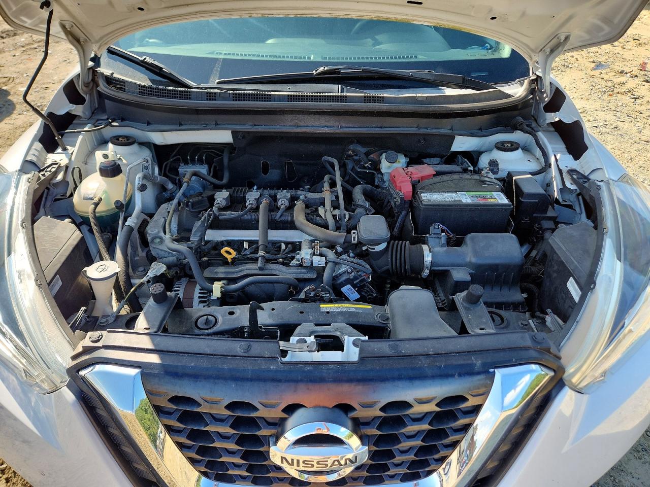 2019 Nissan Kicks S White vin: 3N1CP5CU3KL536566