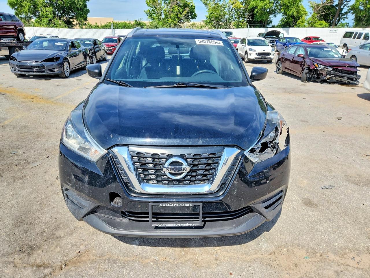 2019 Nissan Kicks S Black vin: 3N1CP5CU3KL558776