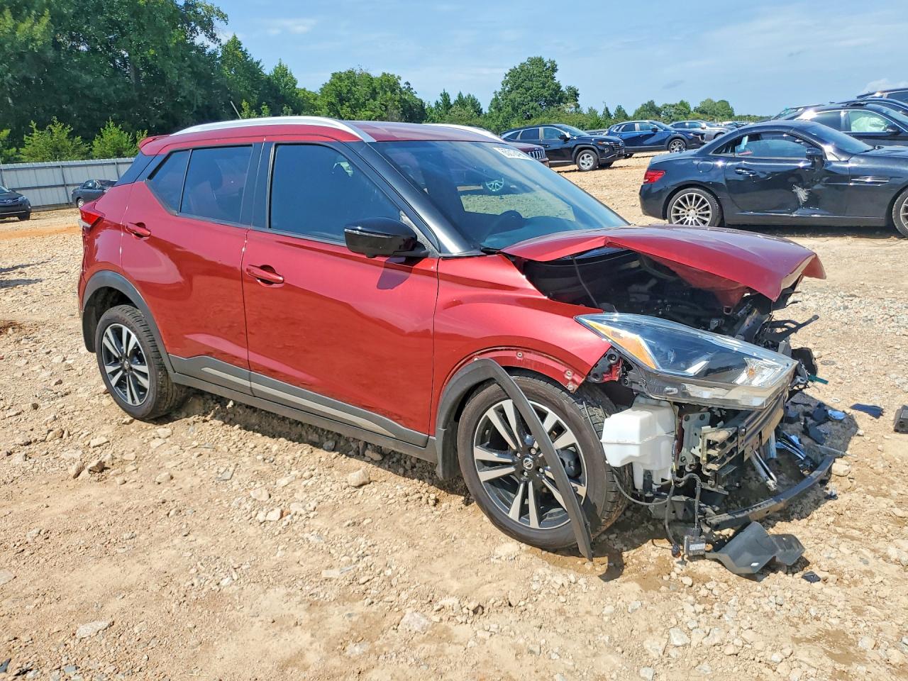 2019 Nissan Kicks Sr Red vin: 3N1CP5CU5KL512916