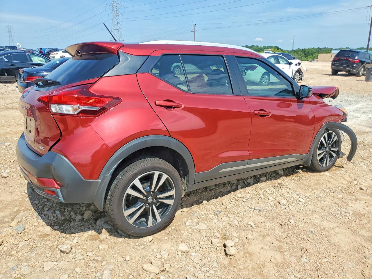 2019 Nissan Kicks Sr Red vin: 3N1CP5CU5KL512916