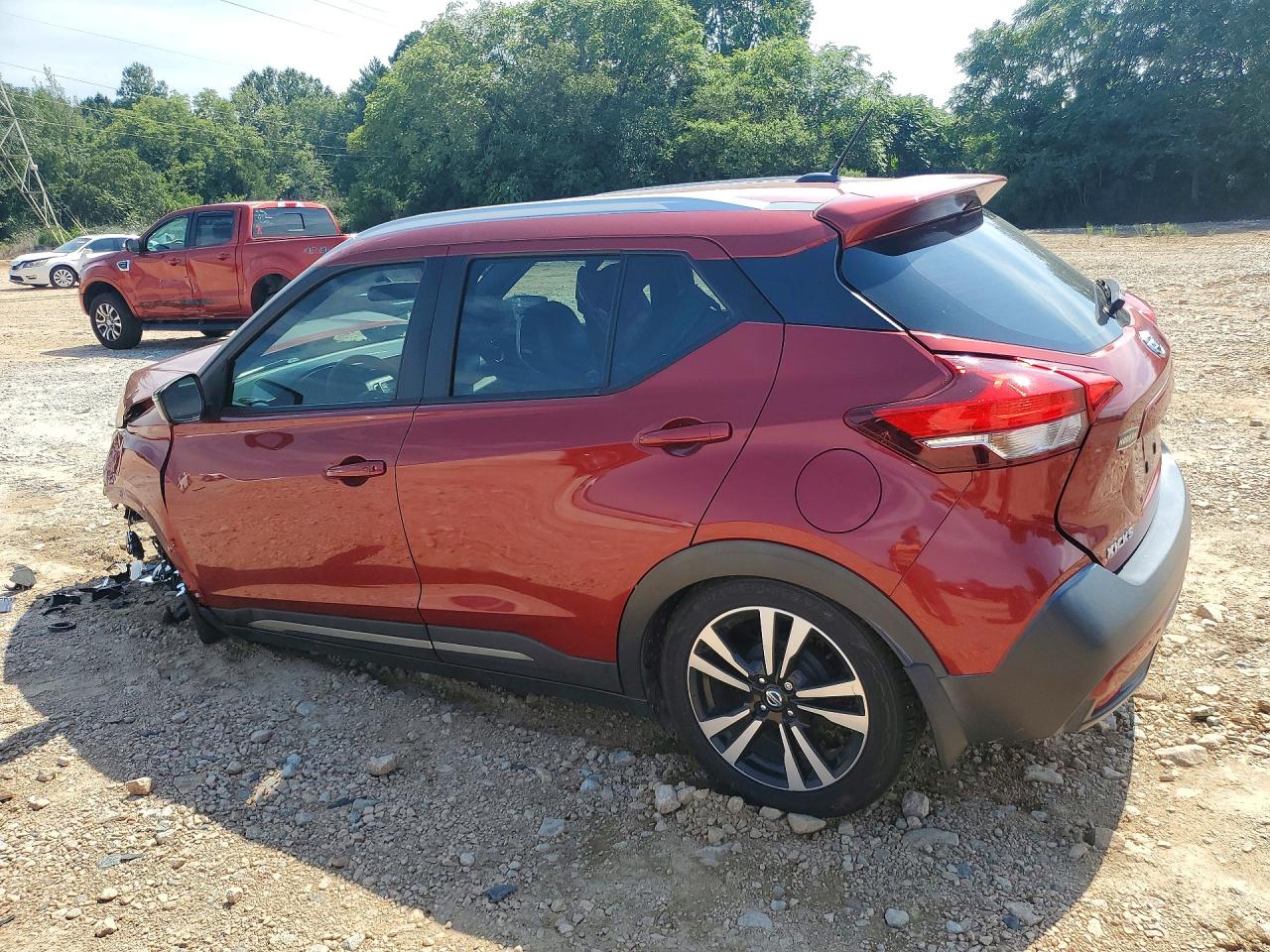 2019 Nissan Kicks Sr Red vin: 3N1CP5CU5KL512916