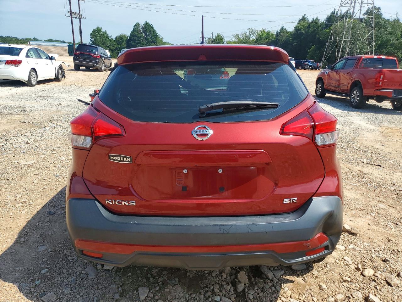 2019 Nissan Kicks Sr Red vin: 3N1CP5CU5KL512916