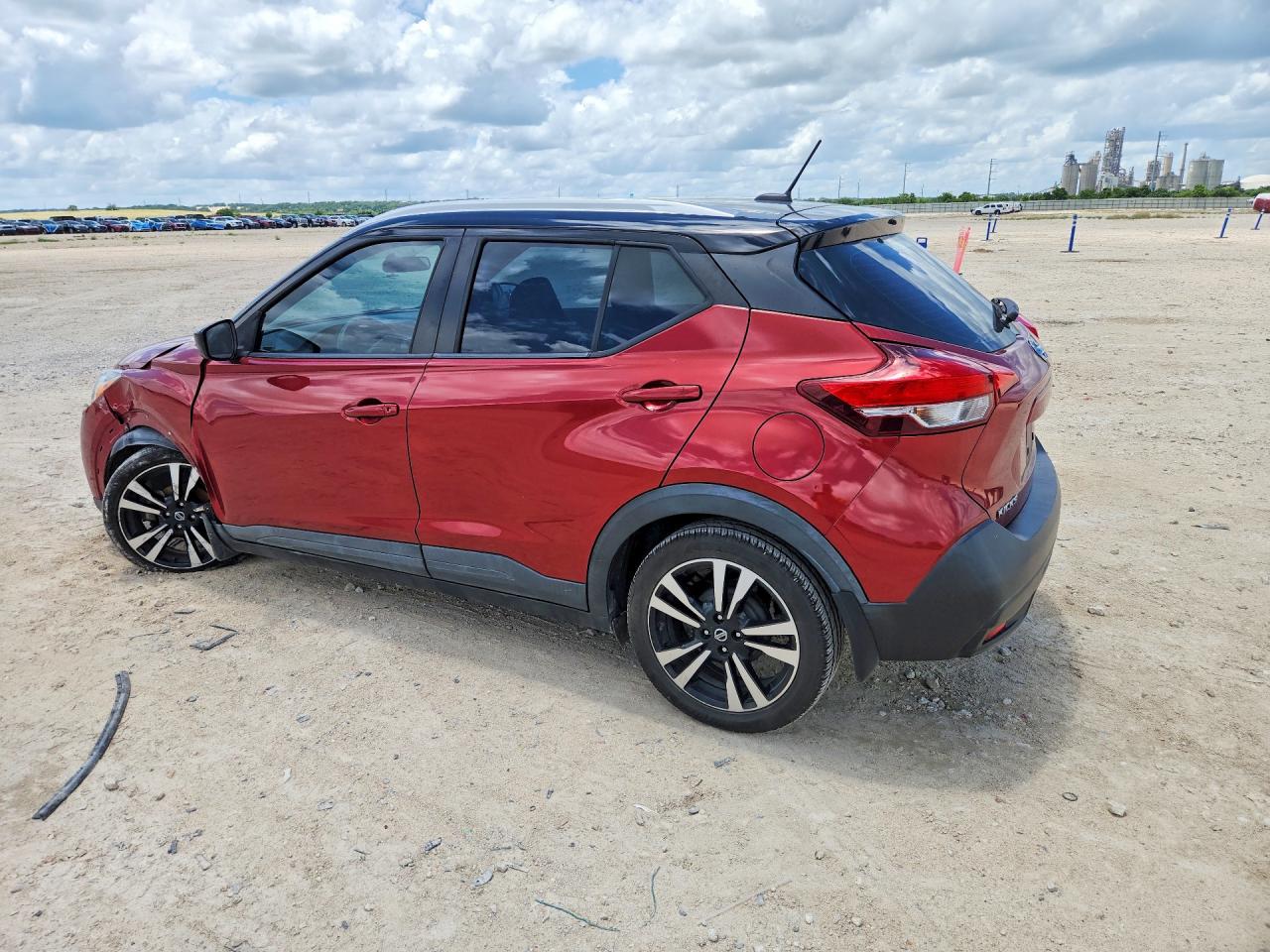 2019 Nissan Kicks Sv Red vin: 3N1CP5CU5KL520434