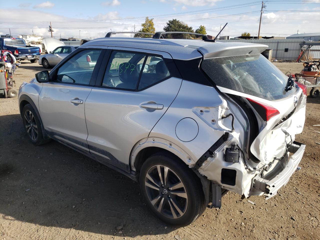 2019 Nissan Kicks S Silver vin: 3N1CP5CU7KL499831