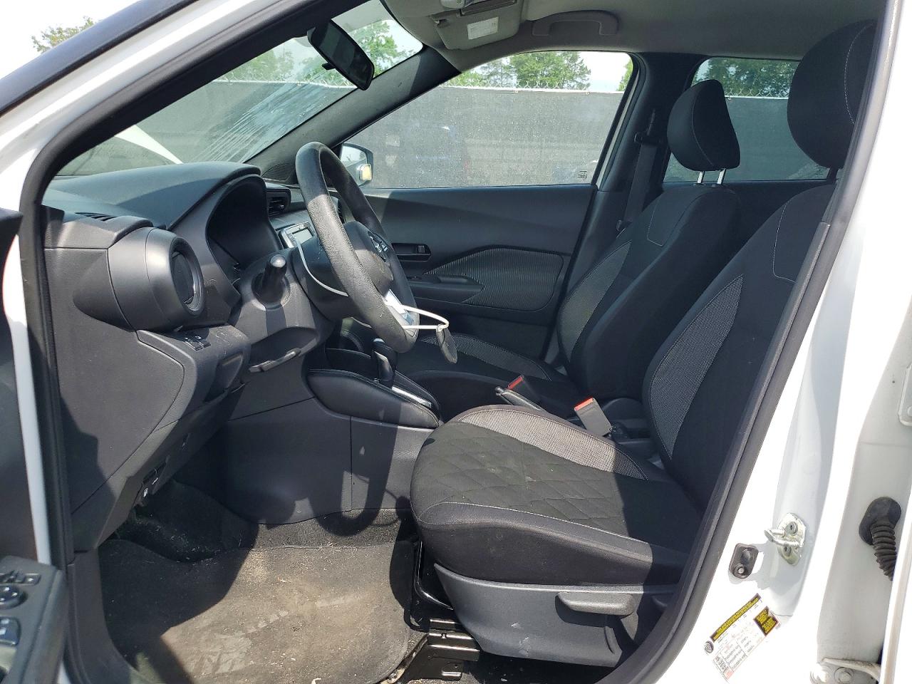 2019 Nissan Kicks S White vin: 3N1CP5CU7KL532360