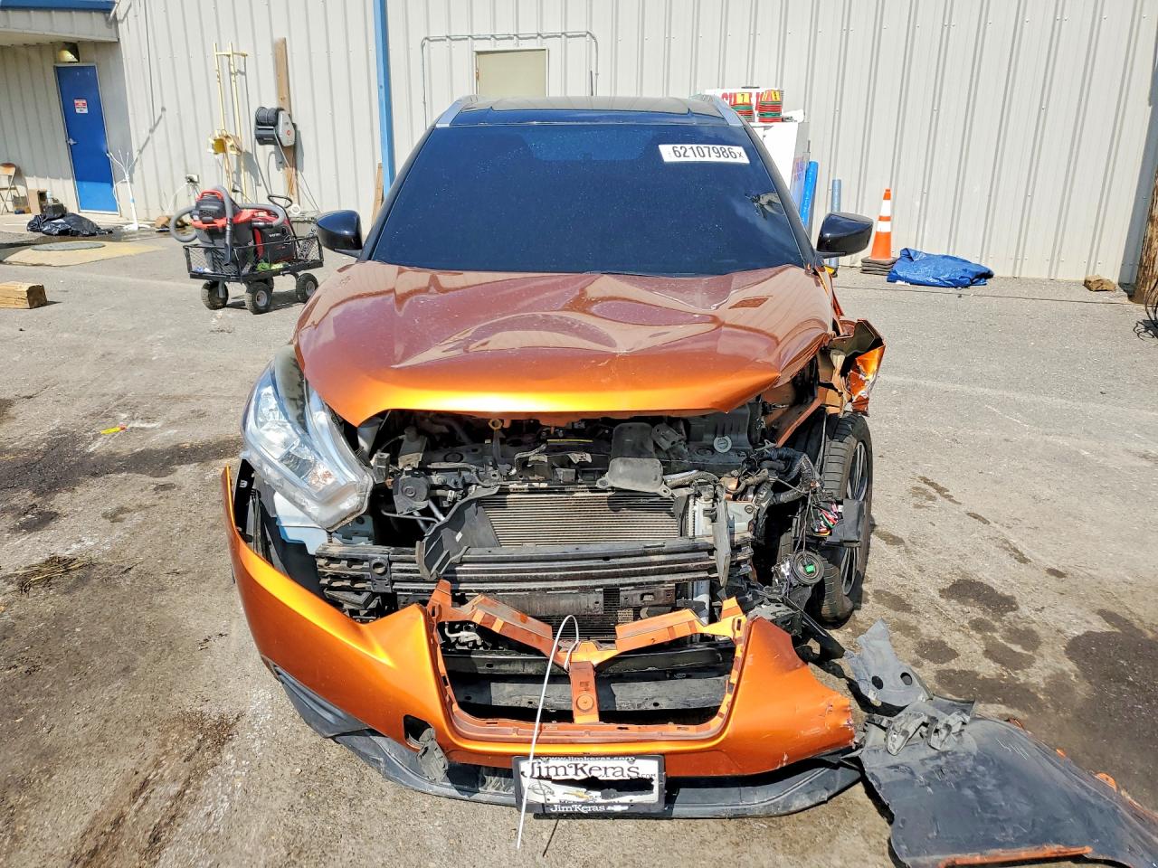 2019 Nissan Kicks Sv Orange vin: 3N1CP5CU8KL515888