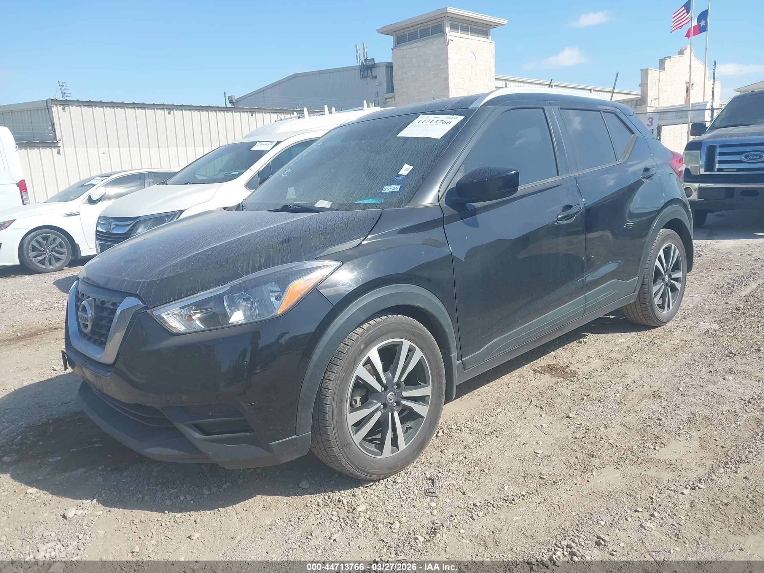 2019 Nissan Kicks Sv Black vin: 3N1CP5CUXKL494865