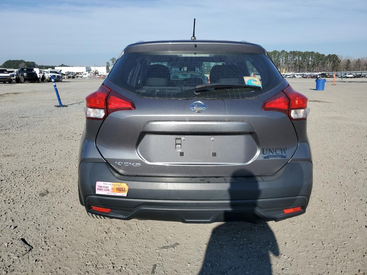 2019 Nissan Kicks S Gray vin: 3N1CP5CUXKL524897