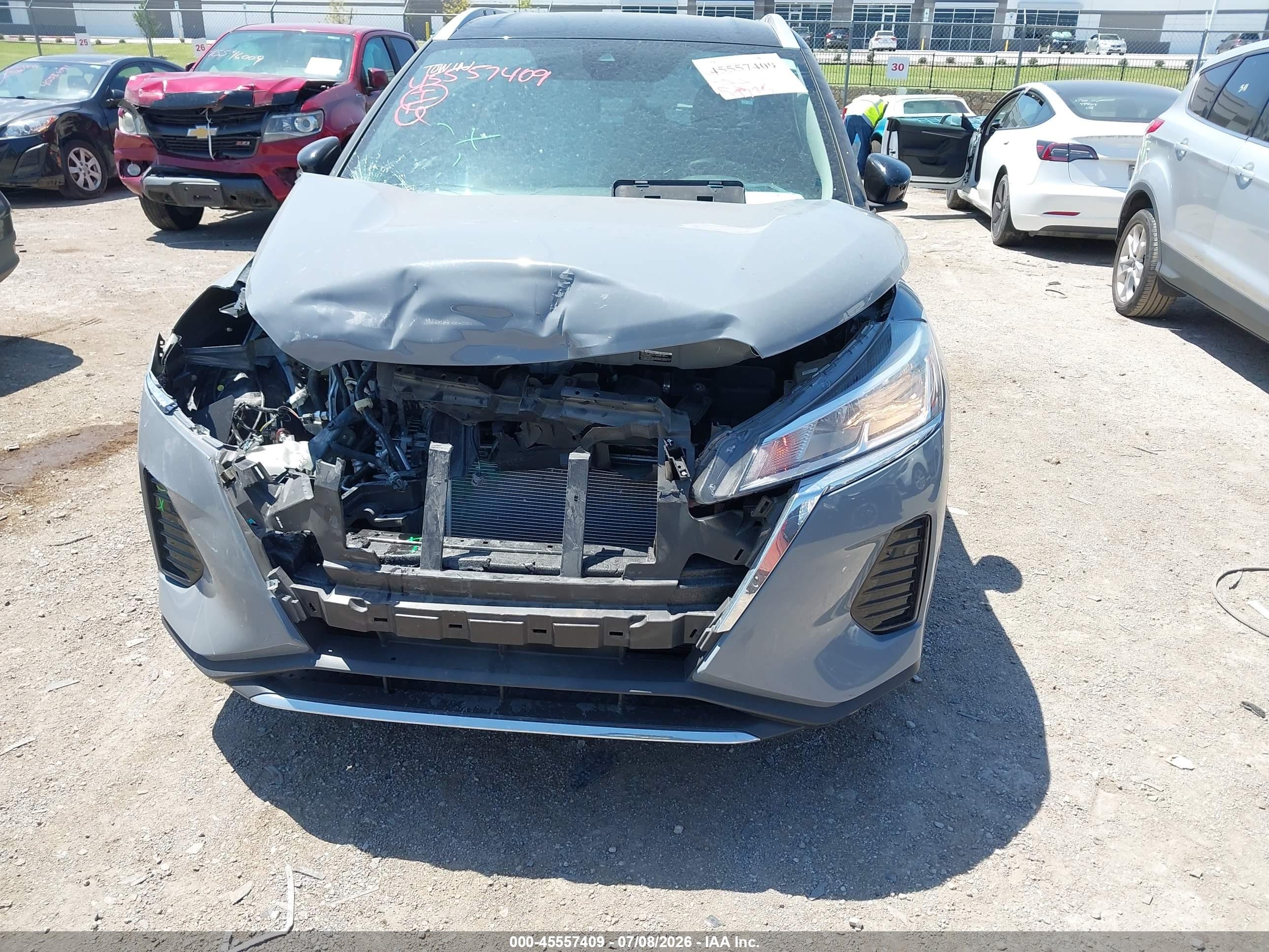 2023 Nissan Kicks Sv Xtronic Cvt Gray vin: 3N1CP5CV0PL523158
