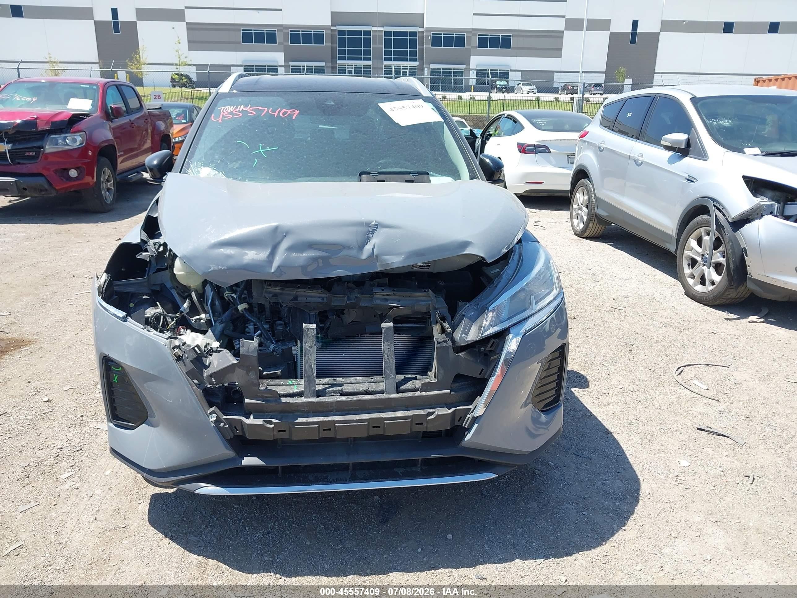 2023 Nissan Kicks Sv Xtronic Cvt Gray vin: 3N1CP5CV0PL523158