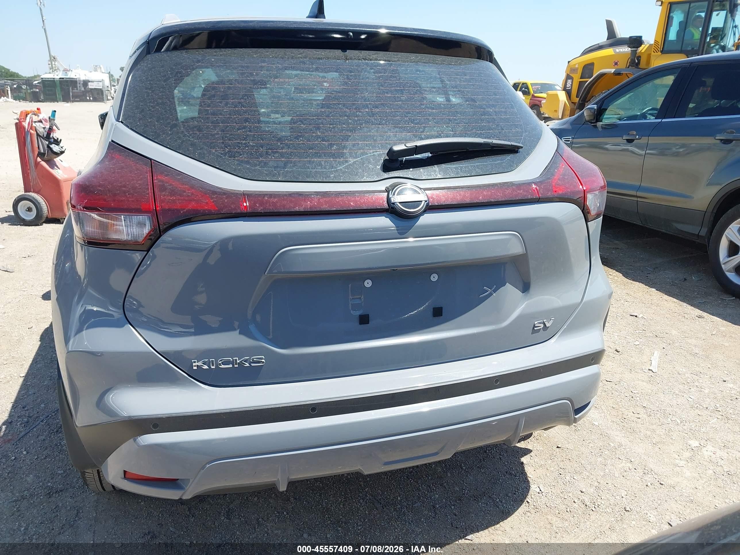 2023 Nissan Kicks Sv Xtronic Cvt Gray vin: 3N1CP5CV0PL523158