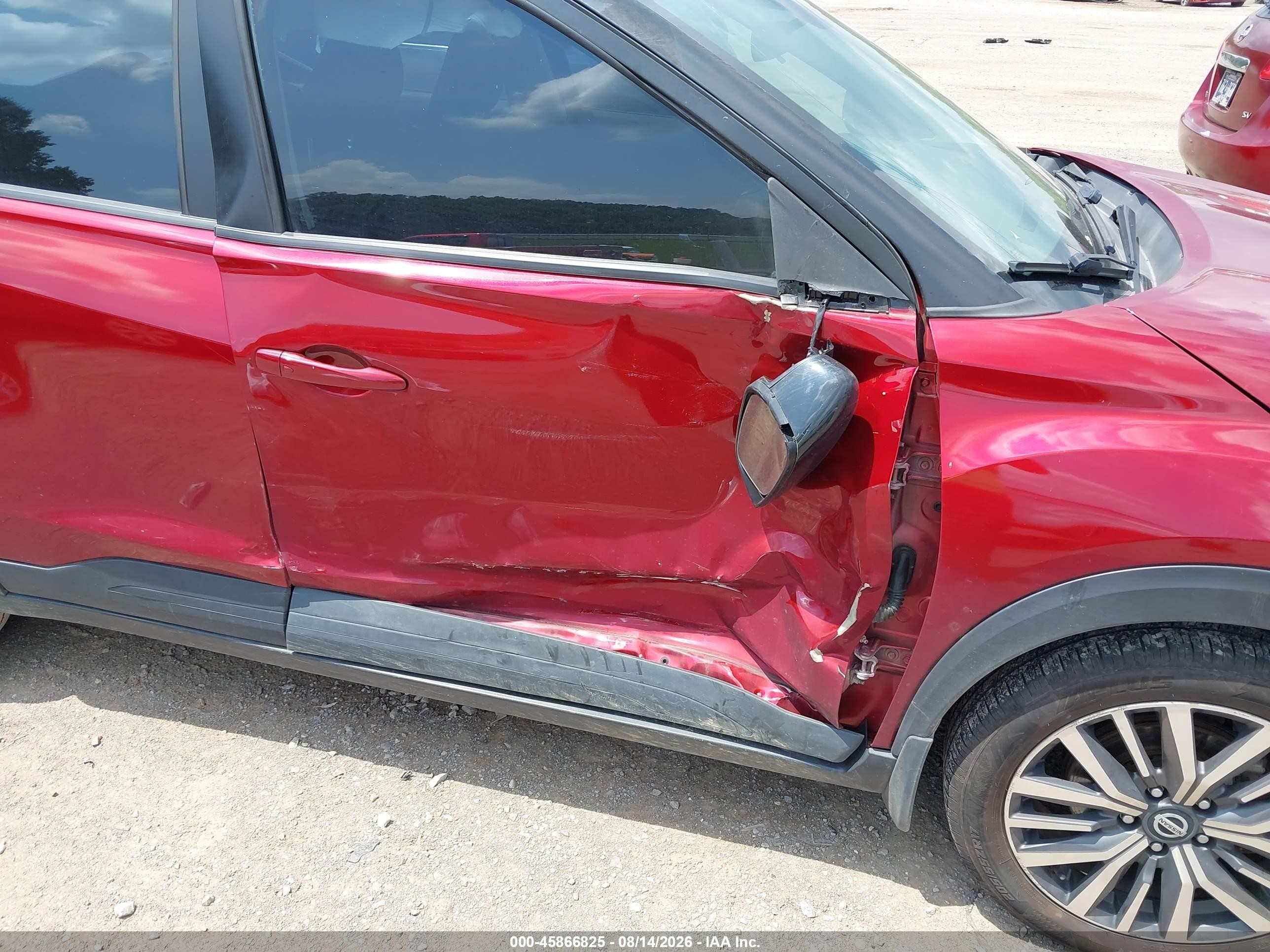 2021 Nissan Kicks Sv Xtronic Cvt Maroon vin: 3N1CP5CV1ML491624
