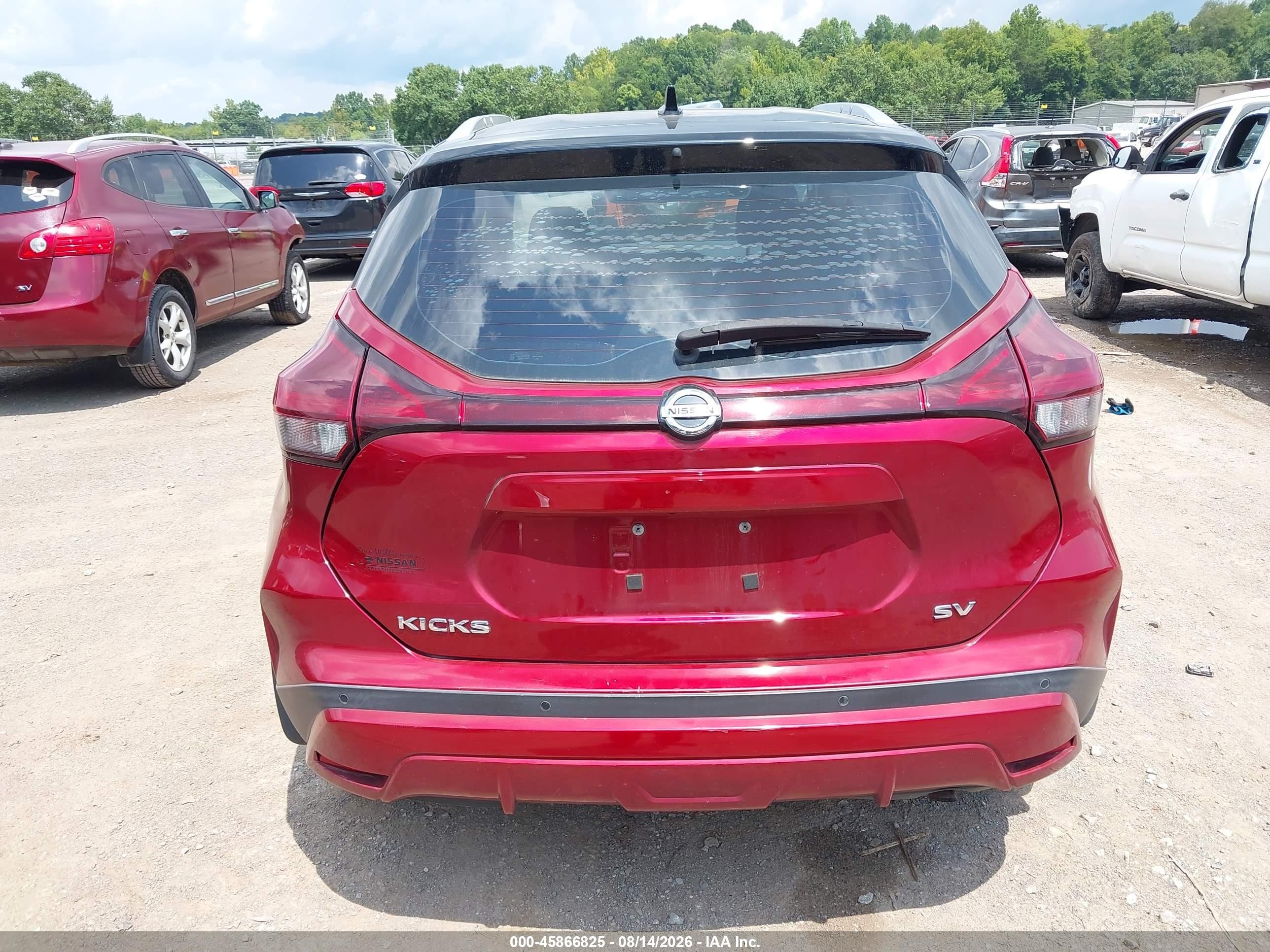 2021 Nissan Kicks Sv Xtronic Cvt Maroon vin: 3N1CP5CV1ML491624