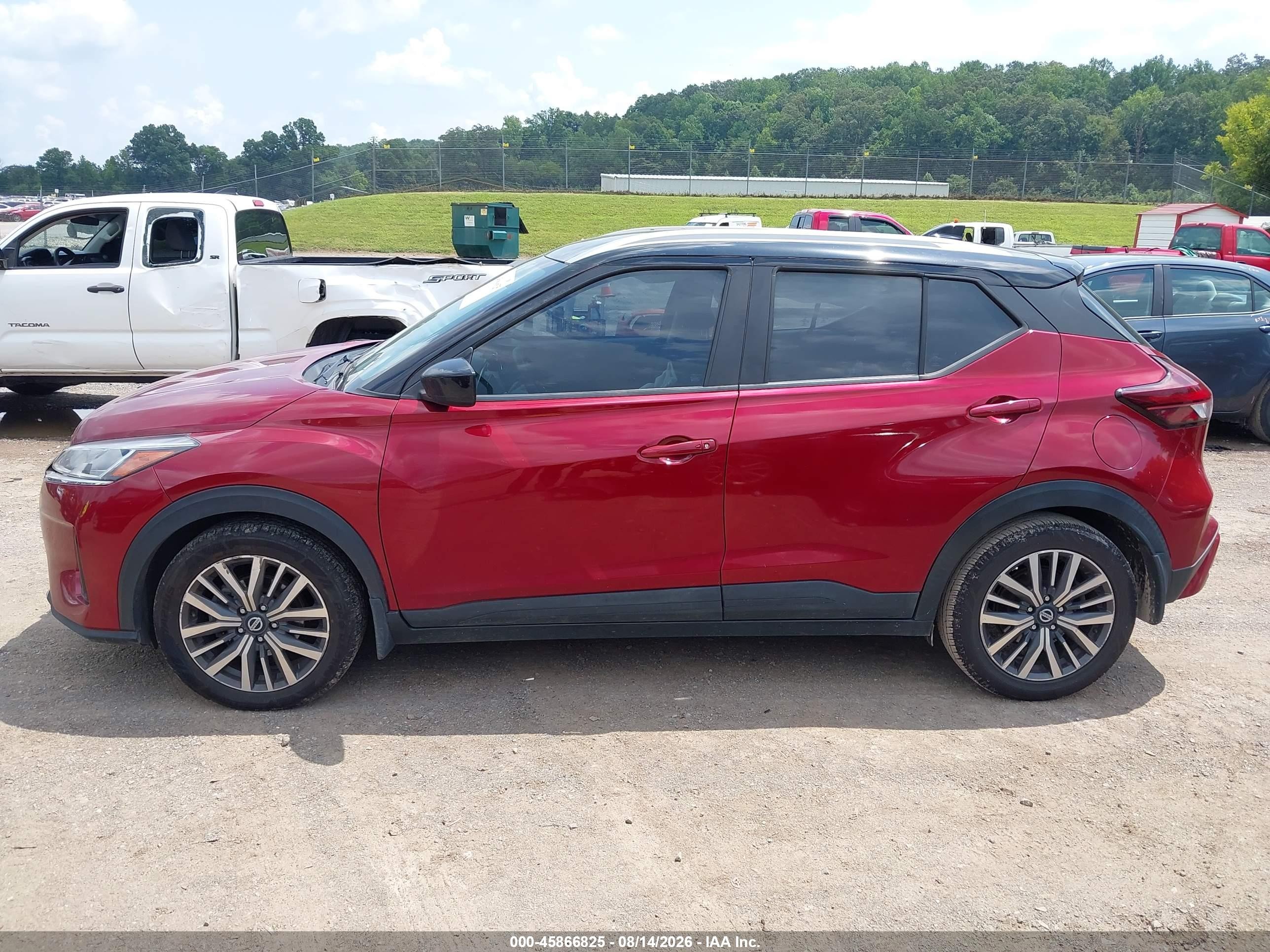 2021 Nissan Kicks Sv Xtronic Cvt Maroon vin: 3N1CP5CV1ML491624